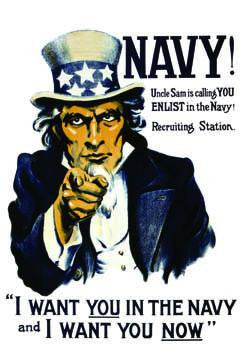 Navy! Uncle Sam is calling you--enlist in the Navy! 20x30 poster