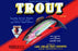 Trout Brand Apples 20x30 poster