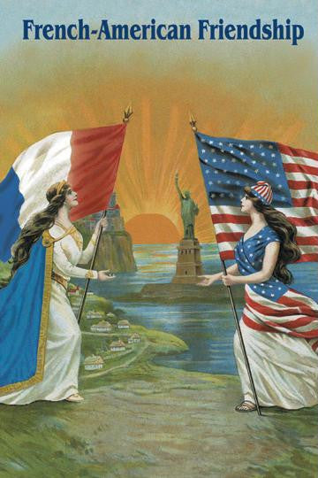 French American Friendship 20x30 poster