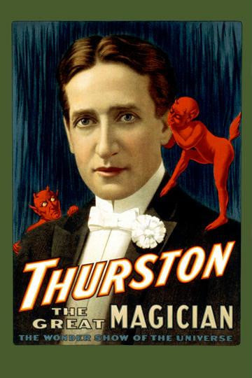 Thurston the great magician 20x30 poster