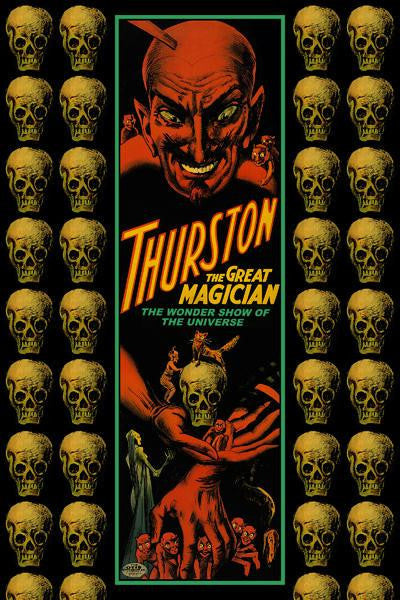 Thurston the great magician the wonder show of the universe 20x30 poster