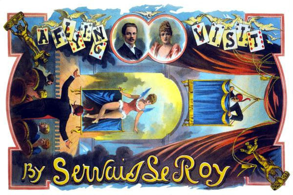 A flying visit by Servais Le Roy 20x30 poster