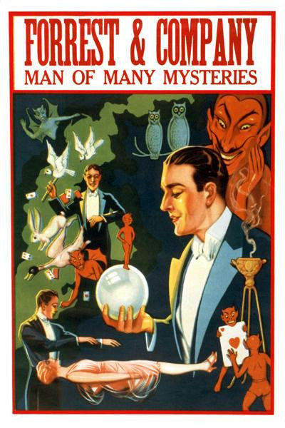 Forrest & Company: Man of Many Mysteries 20x30 poster