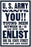 U.S. Army Wants You!! 20x30 poster