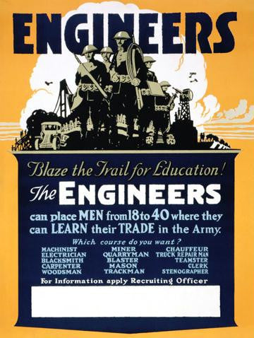 Engineers 20x30 poster