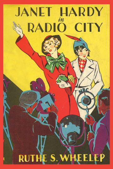 Janet Hardy in Radio City 20x30 poster