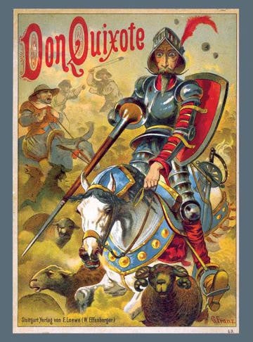 Don Quixote 20x30 poster