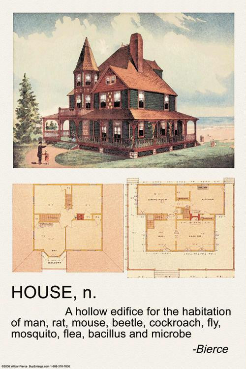 House n. 20x30 poster