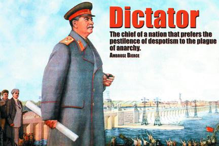 Dictator 20x30 poster