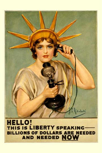 Hello! This is Liberty Speaking 20x30 poster