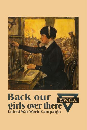 Back our Girls Over There 20x30 poster