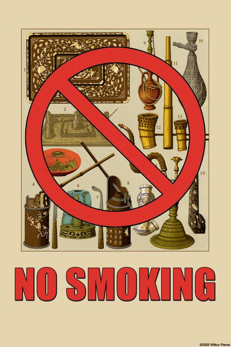 No Smoking 20x30 poster