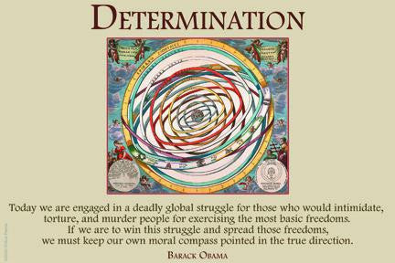 Determination 20x30 poster