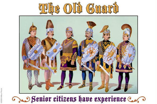 The Old Guard - Senior Citizens Have Experience 20x30 poster