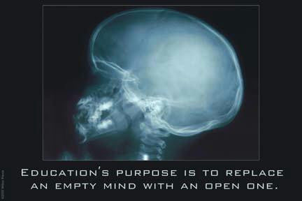 Education for an Empty Mind 20x30 poster