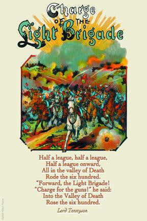 Charge of the Light Brigade 20x30 poster