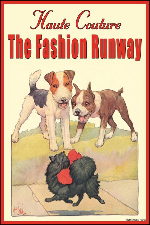 Haute Couture: The Fashion Runway 20x30 poster