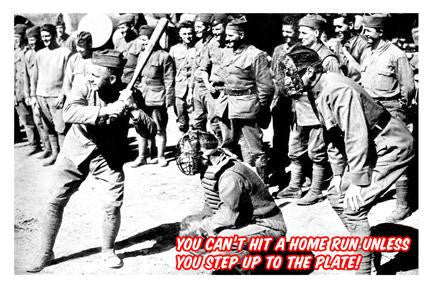 Step up to the plate! 20x30 poster