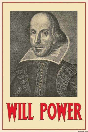 Will Power 20x30 poster