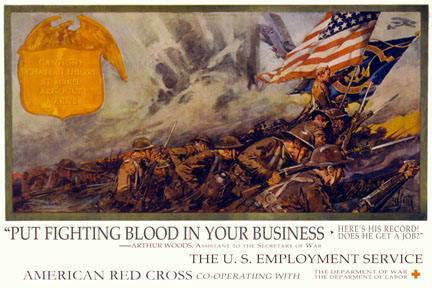 Put fighting blood in your business. Heres his record! Does he get a Job! 20x30 poster