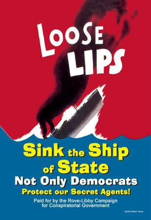 Sink the Ship of State 20x30 poster