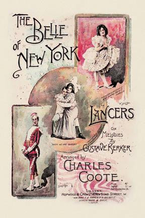 The Belle of New York - Lancers 20x30 poster