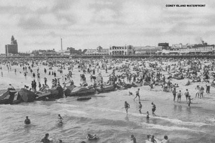 Coney Island Waterfront 20x30 poster