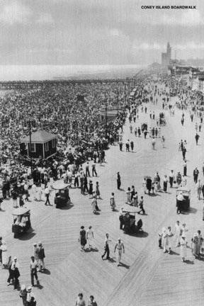 Coney Island Boardwalk 20x30 poster