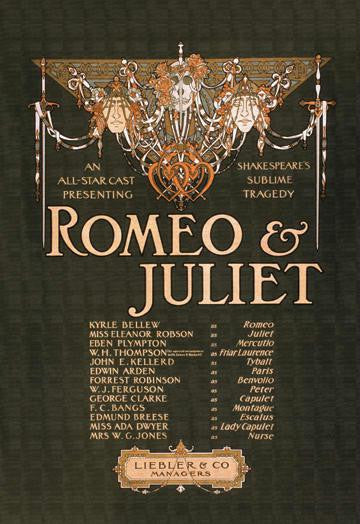 Romeo & Juliet 20x30 poster