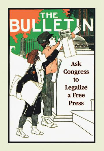 The Bulletin 20x30 poster