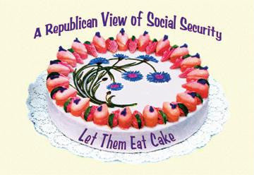 A Republican View of Social Security 20x30 poster