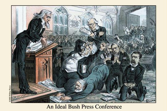 Bush Press Confrence 20x30 poster