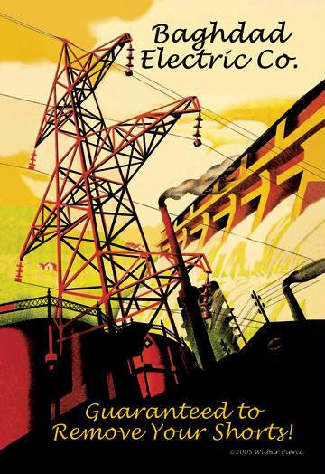 Baghdad Electric Co. 20x30 poster