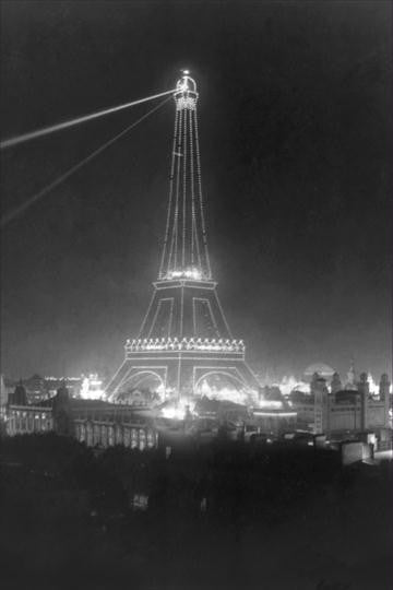 Eiffel Tower at Night 20x30 poster