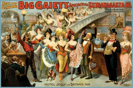 Hotel Jolly or Satans Inn 20x30 poster