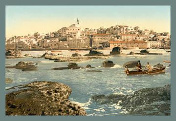 The Holy Land - From the Sea 20x30 poster