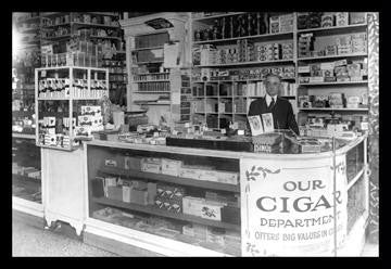 Interior of Peoples Drug Store 20x30 poster