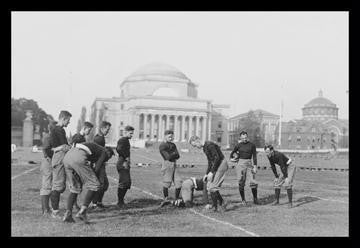 Columbia University Football - Traing the Half-backs 20x30 poster