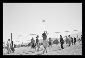 The Volley Ball Game 20x30 poster