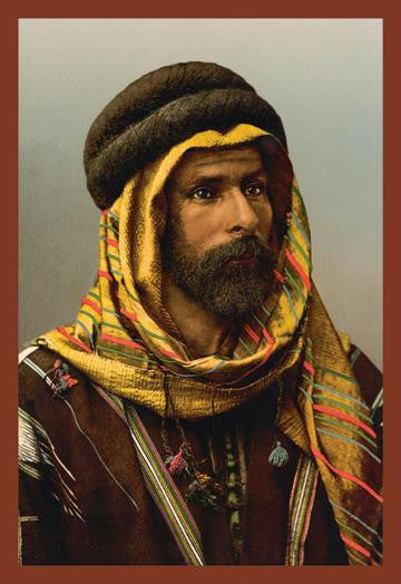 Bedouin Chief of Palmyra 20x30 poster