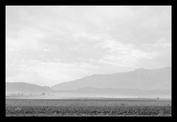 Dust Storm over the Manzanar Relocation Camp 20x30 poster