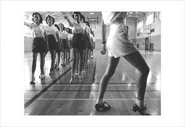 Tap Dancing Class at Iowa State 20x30 poster