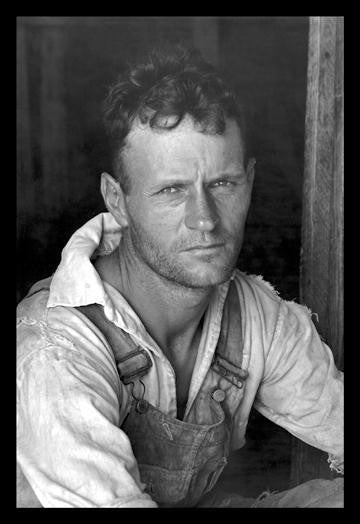 Floyd Burroughs, Cotton Sharecropper 20x30 poster