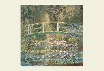 Waterlilies and Japanese Bridge 20x30 poster