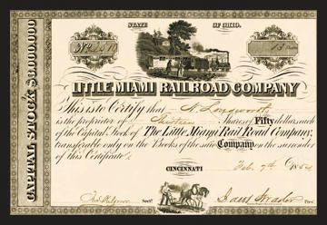 The Little Miami Railroad Company #2 20x30 poster