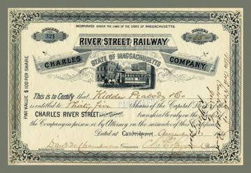 River Street Railway 20x30 poster