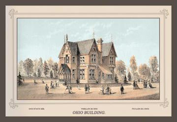 Centennial International Exhibition, 1876 - Ohio Building 20x30 poster