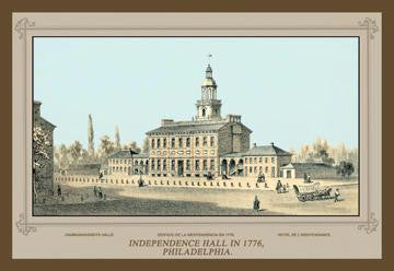 Independence Hall in 1776, Philadelphia 20x30 poster