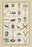 Heraldic Symbols - Padlock, Copper et al. 20x30 poster