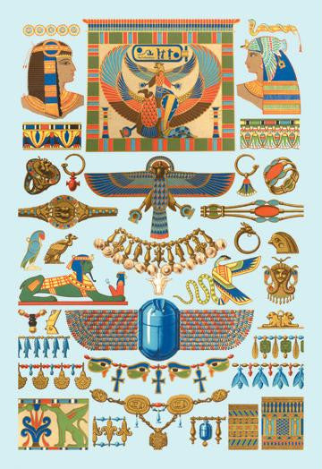 Egyptian Jewelry 20x30 poster